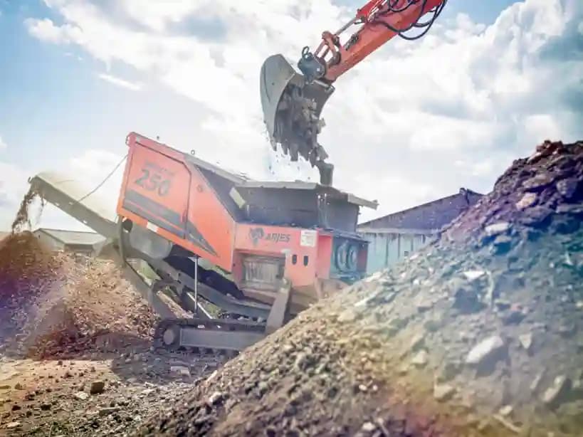 Bauschuttrecycling