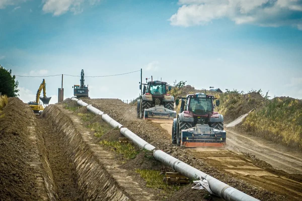 Trassenfreihaltung Pipeline